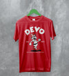 Devo T-Shirt De-Evolution Tee Vintage New Wave Shirt 80s Band Logo