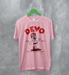 Devo T-Shirt De-Evolution Tee Vintage New Wave Shirt 80s Band Logo