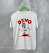 Devo T-Shirt De-Evolution Tee Vintage New Wave Shirt 80s Band Logo