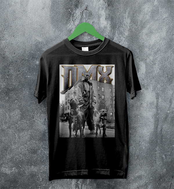 DMX T-Shirt Rapper DMX Dog Shirt NYC Rap Legend Music Tee