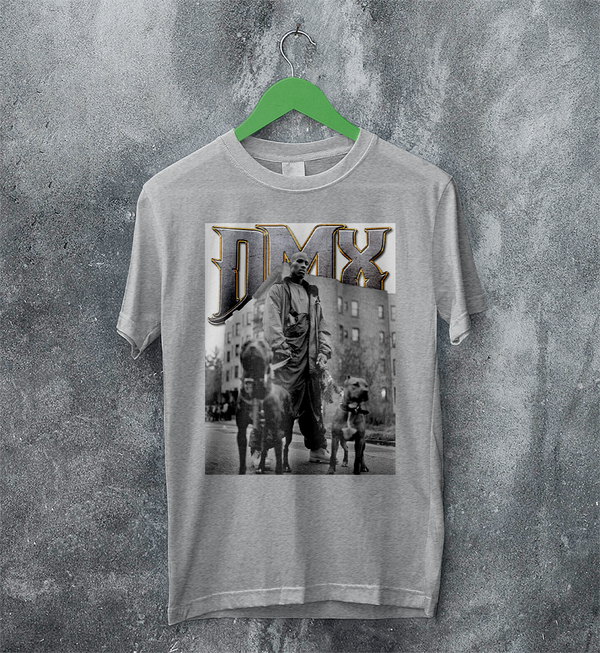 DMX T-Shirt Rapper DMX Dog Shirt NYC Rap Legend Music Tee