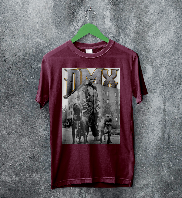 DMX T-Shirt Rapper DMX Dog Shirt NYC Rap Legend Music Tee