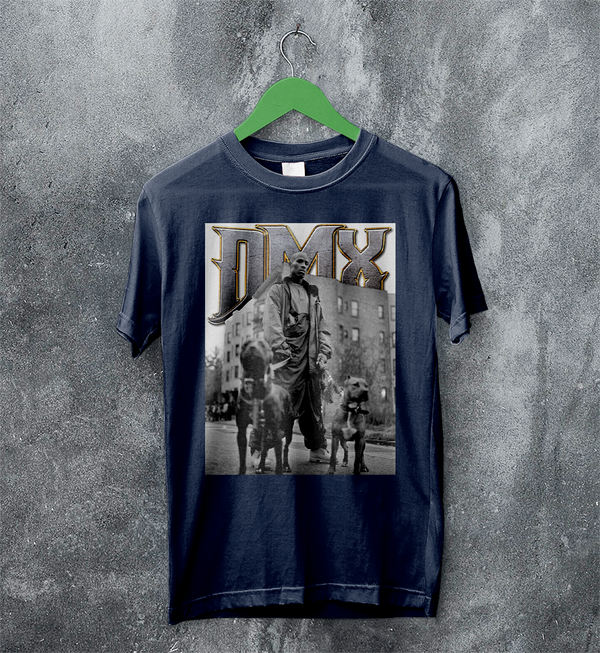 DMX T-Shirt Rapper DMX Dog Shirt NYC Rap Legend Music Tee