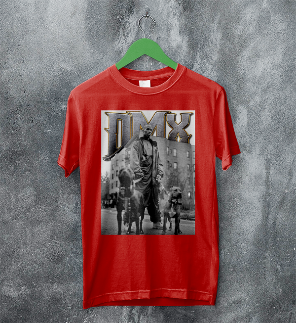 DMX T-Shirt Rapper DMX Dog Shirt NYC Rap Legend Music Tee