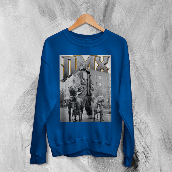 DMX Sweatshirt Rapper DMX Dog Shirt NYC Rap Legend Music Crewneck