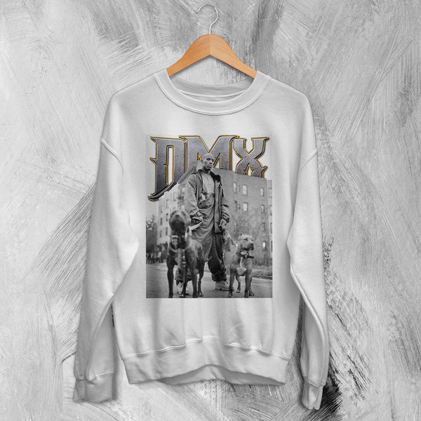 DMX Sweatshirt Rapper DMX Dog Shirt NYC Rap Legend Music Crewneck