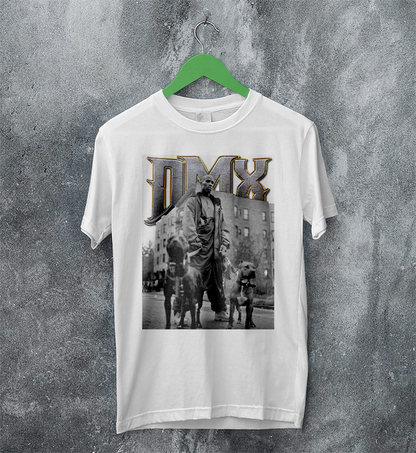 DMX T-Shirt Rapper DMX Dog Shirt NYC Rap Legend Music Tee