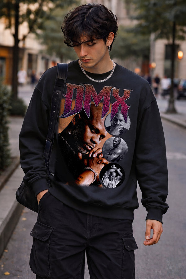 DMX Bootleg Sweatshirt Rap Legend DMX Shirt New York Rapper Music Crewneck