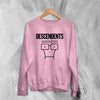 Descendents Sweatshirt Band Logo Sweater Vintage Cartoon Milo Shirt Punk