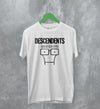 Descendents T-Shirt Band Logo Tee Vintage Cartoon Milo Shirt Punk Merch