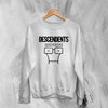 Descendents Sweatshirt Band Logo Sweater Vintage Cartoon Milo Shirt Punk