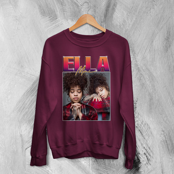 Vintage Ella Mai Sweatshirt RnB Ella Mai Bootleg Shirt R&B Music Fans Crewneck