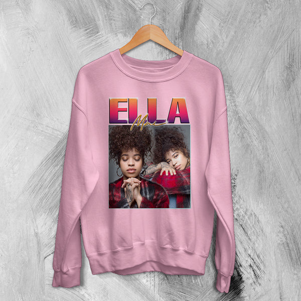 Vintage Ella Mai Sweatshirt RnB Ella Mai Bootleg Shirt R&B Music Fans Crewneck