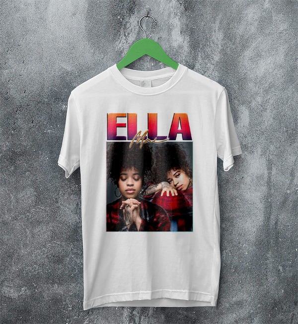 Vintage Ella Mai T-Shirt RnB Ella Mai Bootleg Shirt R&B Music Fans Tee