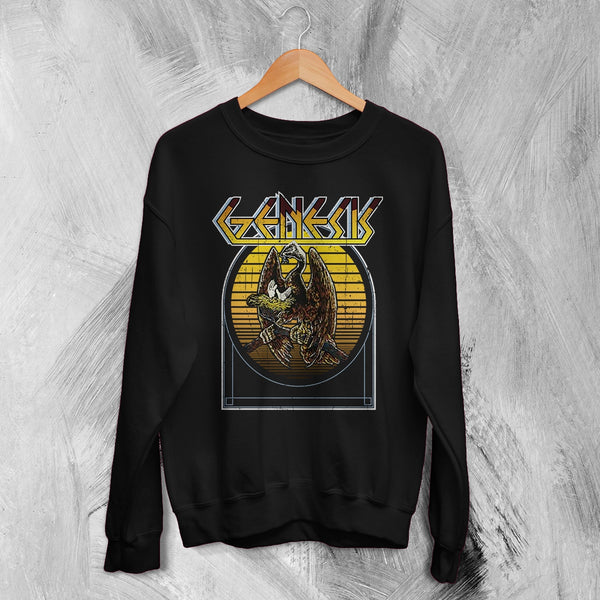 Genesis Dragon Sweatshirt Art Genesis Shirt Rock Music Crewneck