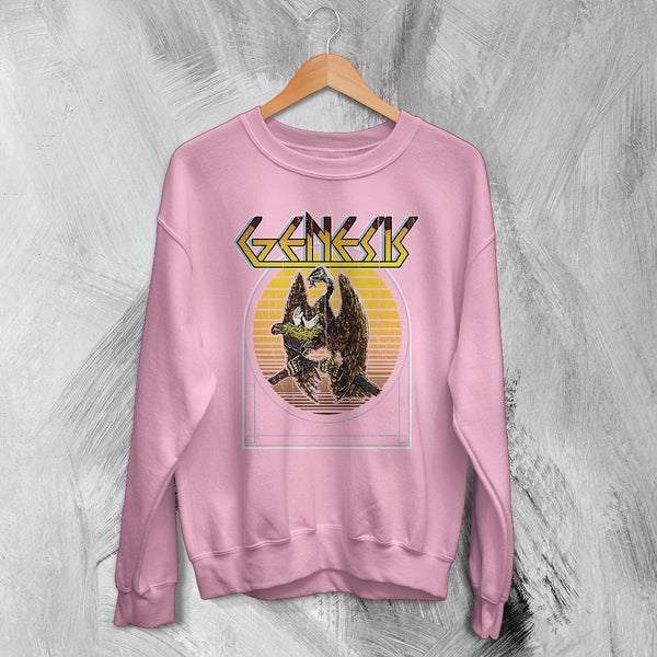 Genesis Dragon Sweatshirt Art Genesis Shirt Rock Music Crewneck