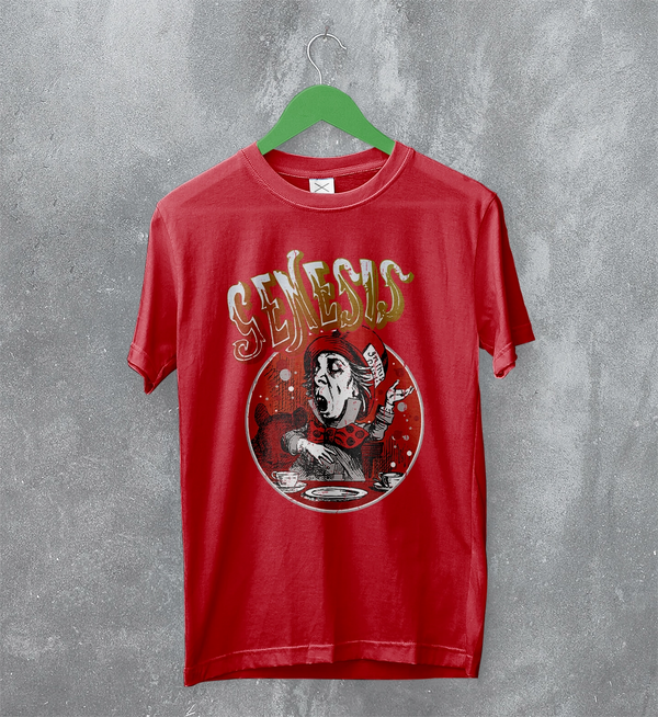 Genesis Band T-Shirt Tour Concert Genesis Shirt Scremo Dinner Tee
