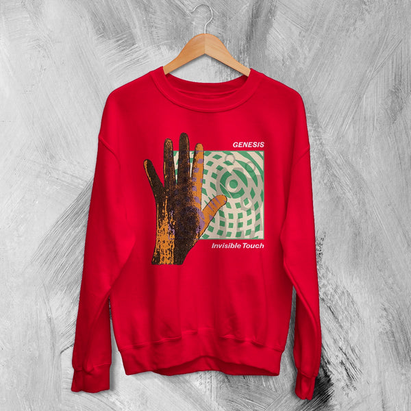 Genesis Invisible Touch Sweatshirt Rock Genesis Shirt 90s Album Music Crewneck