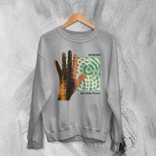 Genesis Invisible Touch Sweatshirt Rock Genesis Shirt 90s Album Music Crewneck