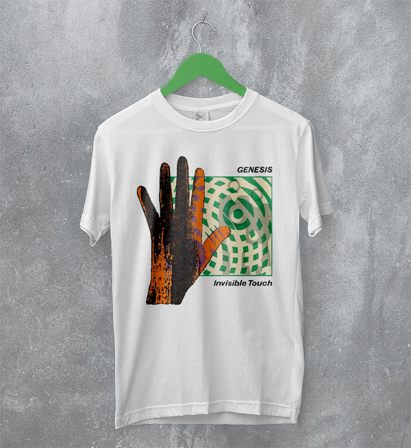 Genesis Invisible Touch T-Shirt Rock Genesis Shirt 90s Album Music Tee