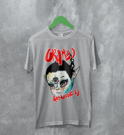 Grimes T-Shirt Art Angels Tee Band Album Art Shirt Tour Music