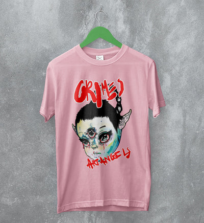 Grimes T-Shirt Art Angels Tee Band Album Art Shirt Tour Music