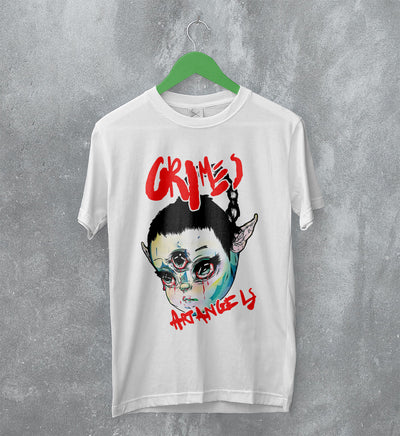 Grimes T-Shirt Art Angels Tee Band Album Art Shirt Tour Music