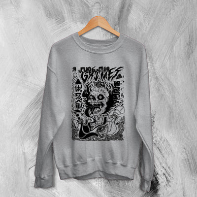 Grimes Sweatshirt Visions Sweater Band Graphic Shirt Album Art Inspired