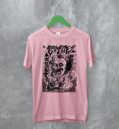 Grimes T-Shirt Visions Tee Band Graphic Shirt Album Art Inspired