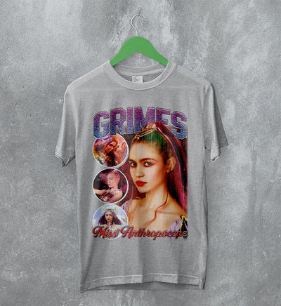 Grimes Bootleg T-Shirt Music Tour Tee Grimes Shirt Fan Merch