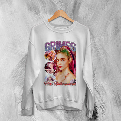 Grimes Bootleg Sweatshirt Music Tour Sweater Grimes Shirt Fan Merch