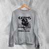 Germs Sweatshirt Adolescents Sweater And! Middle Class Shirt Punk Concert