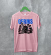 Germs T-Shirt Darby Crash Tee Vintage Hardcore Band Shirt LA Punk Music