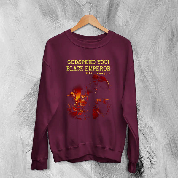 Godspeed You! Black Emperor Sweatshirt Post-Rock GY!BE Shirt Music Merch