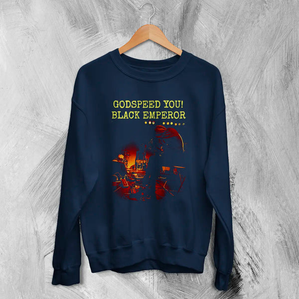 Godspeed You! Black Emperor Sweatshirt Post-Rock GY!BE Shirt Music Merch