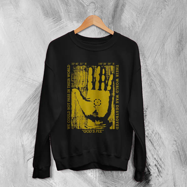 Godspeed You! Black Emperor Sweatshirt Post-Rock GY!BE Shirt God's Pee at State's End!