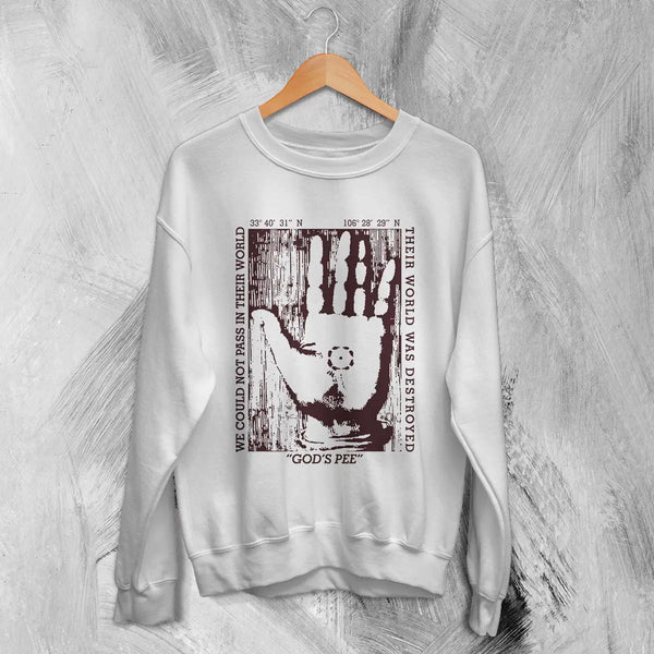 Godspeed You! Black Emperor Sweatshirt Post-Rock GY!BE Shirt God's Pee at State's End!