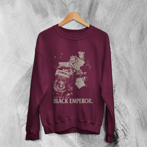 Godspeed You! Black Emperor Sweatshirt Bōsōzoku 70s Black Emperors Shirt Movie Merch