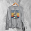 Cat T-Shirt Like Cats and Coffee Shirt and Maybe 3 People Animal Lover