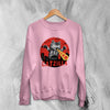 Catzilla Sweatshirt Cat Sweater Japan Cool Cat Lover Gift Godzilla Fan