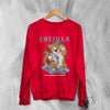 Cat Sweatshirt Catzilla Sweater Godzilla Fan Japan Cat Lover Gift