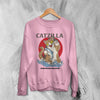 Cat Sweatshirt Catzilla Sweater Godzilla Fan Japan Cat Lover Gift