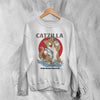 Cat Sweatshirt Catzilla Sweater Godzilla Fan Japan Cat Lover Gift