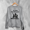 The Jesus and Mary Chain Sweatshirt Hate Rock 'n' Roll Sweater Band Shirt 90s