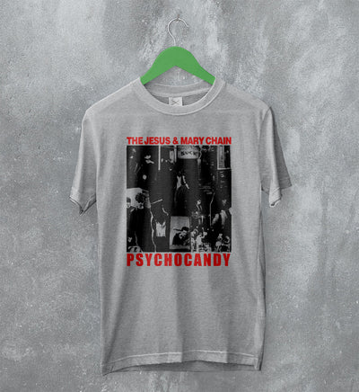 The Jesus and Mary Chain T-Shirt Psychocandy Tee Album Art Shirt Band Tour