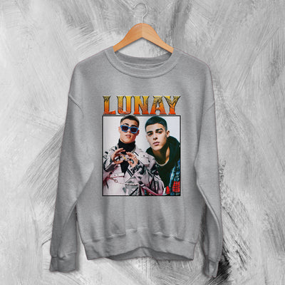 Lunay Bootleg Sweatshirt Puerto Rican Sweater Lunay Shirt Tour Reggaeton