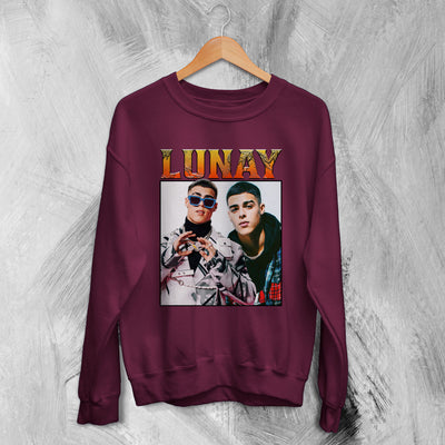 Lunay Bootleg Sweatshirt Puerto Rican Sweater Lunay Shirt Tour Reggaeton