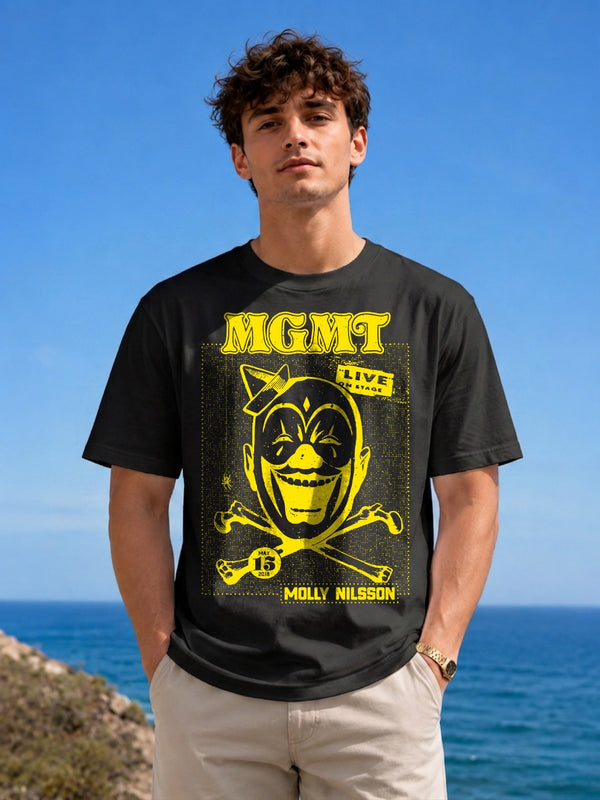MGMT x Molly Nilsson Concert T Shirt MGMT Shirt Music Shirt