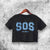 SOS EST 2022 Crop Top SZA Shirt Aesthetic Y2K Shirt