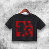 Vintage The Weeknd Crop Top The Weeknd Shirt Aesthetic Y2K Shirt